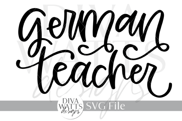 German Teacher SVG: A Premium Graphics Choice for Crafts