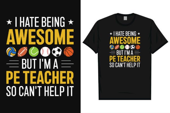 Pe Teacher Physical Education Tshirt Graphics for Modern T-Shirt Designs