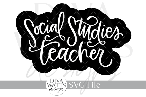 Social Studies Teacher SVG: Premium Graphics for Crafts & Content