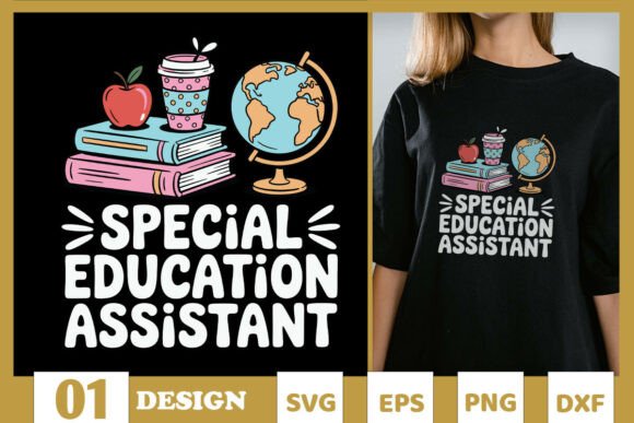 Special Education Teacher Assistant SVG: Graphics & T-Shirt Designs Review