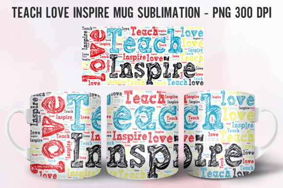 Teach Love Inspire Mug - Teacher Gift Graphics & Crafts Review