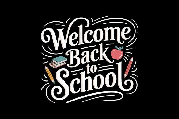 Welcome Back School Education Shirt Svg Graphics and Print Materials Mockups